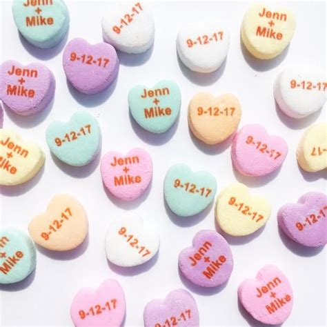 Personalized Valentine Candy | Personalized candy hearts, Custom candy, Heart candy