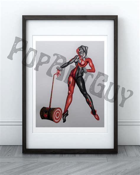 Harley Quinn Art Print, Suicide Squad Art Print - Etsy