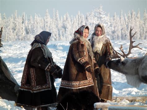 Nomadic Nenets women, Siberian Arctic. | Old Man Winter Comes To Stay | Pinterest | Photography