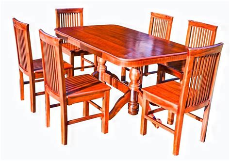 Teak Wood Dining Table Set at Rs 39900/set | Wooden Dining Table in ...