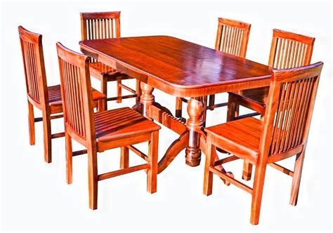 Teak Wood Dining Table Set at Rs 39900/set | Wooden Dining Table in ...