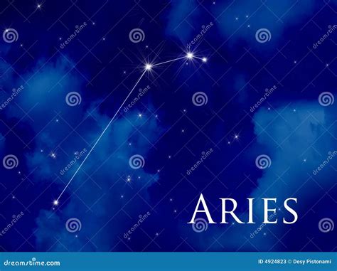 Constellation Aries Stock Photos - Image: 4924823