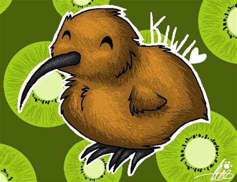 Kiwi by pSarahdactyls.deviantart.com on @DeviantArt | Cute animal ...