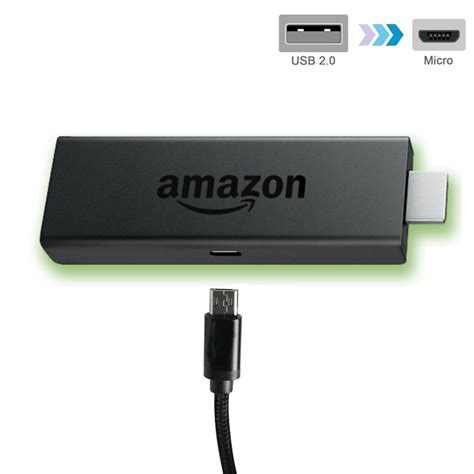 For Amazon Fire TV Stick Firestick Power Cord Cable USB Adapter & for Roku HD 4K | eBay