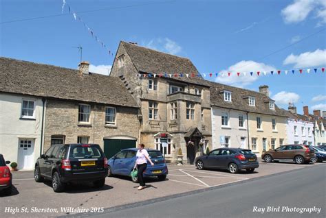 "High Street, Sherston, Wiltshire 2015" by Ray Bird at PicturesofEngland.com