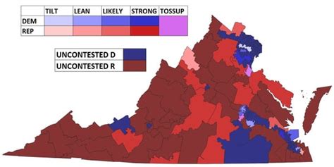 The new map for the VA House of Delegates is out: Democrats nearly ...