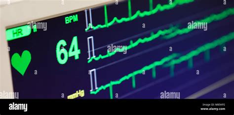 Heart Beat Rate Monitor Stock Photo - Alamy