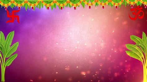 Animated Hindu Traditional Background