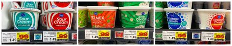 Kroger brand Sour Cream, Cottage Cheese and Dips are JUST $0.99! | Kroger Krazy