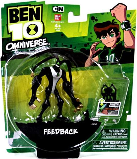 Ben 10 Omniverse 4-Inch Feedback 4 Action Figure Bandai - ToyWiz