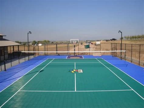 Outdoor Volleyball Court Synthetic Sports Flooring at Rs 75/square feet ...