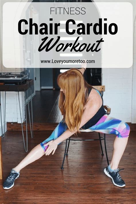 A quick and easy chair cardio routine you can do at home, work, or anywhere. These moves will ...