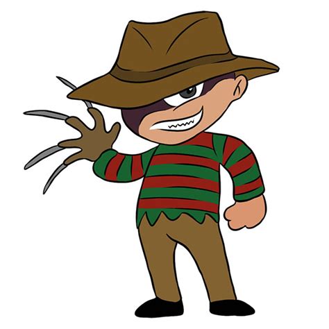 Baby Freddy Krueger Svg, Halloween Horror Movie Character ...