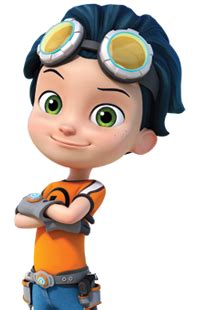 Cartoon Characters: Rusty Rivets (PNG)