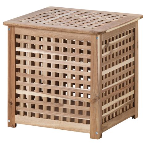 HOL Side table Acacia 50 x 50 cm - IKEA