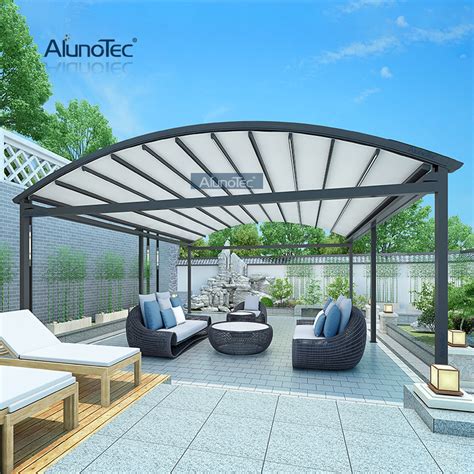 Waterproof Aluminum Pergola Side Awning for Garden - Buy Awning ...