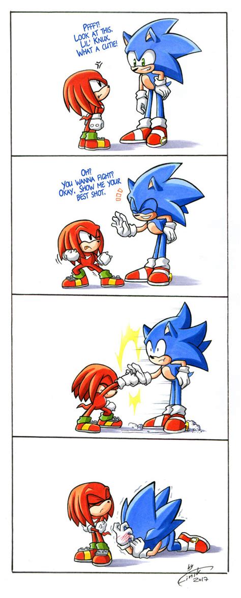 Even Classic Knuckles Doesn't Chuckle | Sonic the Hedgehog | Know Your Meme