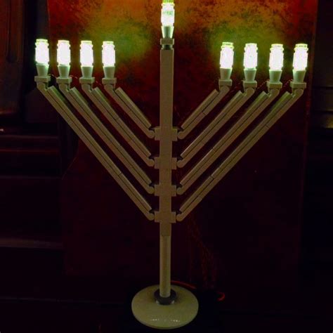 Deluxe LED light kit for Menorah