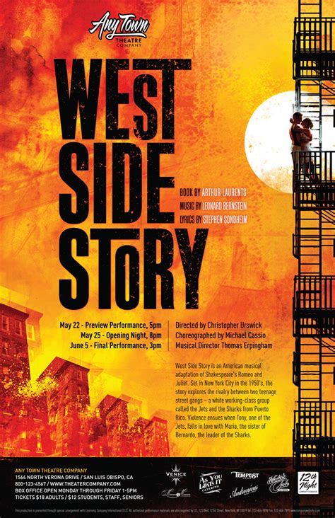 Customize Your West Side Story Poster Design