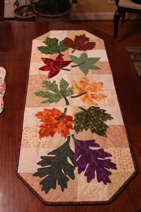 Free Fall Table Runner Patterns Learn How To Make Table Runners With Some Of The Best Ideas ...