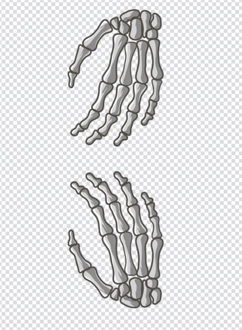 Skeleton Hands Holding SVG PNG - Etsy