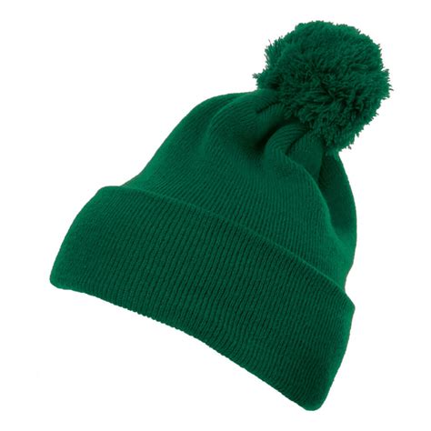 Custom Cuffed Knit Beanie with Pom Pom – 1501P | Nationhats