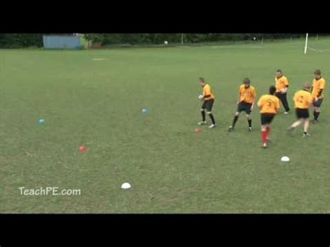 Basic Rugby Drills - Front on tackle drill | Rugby drills, Rugby ...