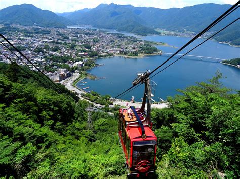 日本山梨｜富士山河口湖全景纜車來回車票兌換券 - KKday