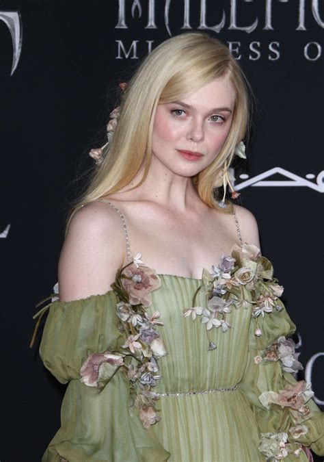 Elle Fanning – ‘Maleficent: Mistress of Evil’ Premiere in Los Angeles – GotCeleb