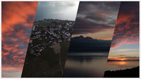 ArtStation - SUNSET LAKE SWITZERLAND PACK | Resources