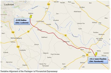 The Purvanchal Expressway | Lucknow-Azamgarh-Ballia | 348kms | 6 Lanes ...