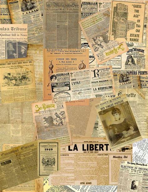 Vintage Newspaper Wallpapers - Top Free Vintage Newspaper Backgrounds ...