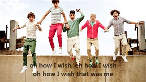 One Direction I Wish Lyrics