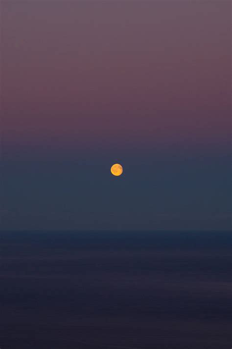 Download Beautiful Full Moon Violet Sky Wallpaper | Wallpapers.com