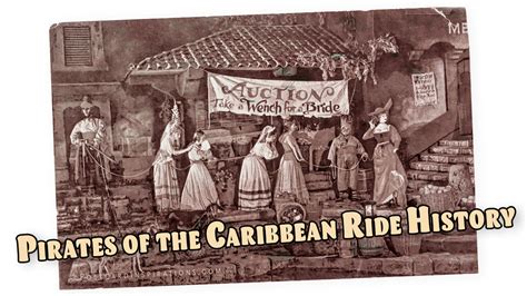 Pirates of the Caribbean Ride History – Postcard Inspirations