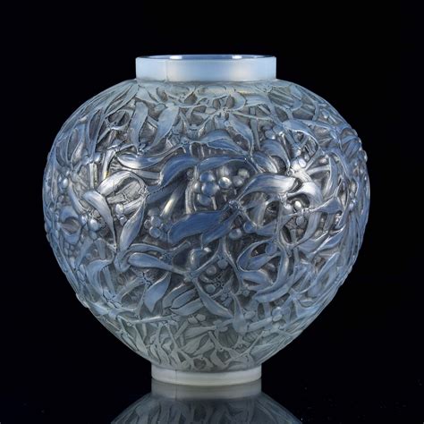 Rene Lalique Gui Vase - Lalique Vase - Hickmet Fine Arts