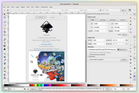 Vector Graphics Editor Inkscape 1.0 Stable Released - Linux Uprising Blog