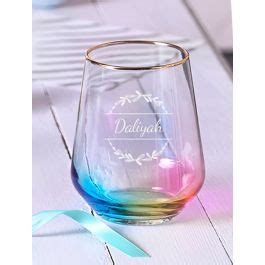 Rainbow Tumbler Glass