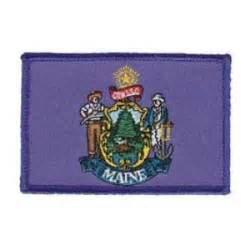 Maine State Flag Patch | Flying Tigers Surplus