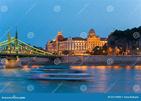 Budapest night view stock photo. Image of place, landmark - 22174508