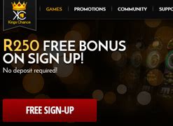 R250 Free No Deposit Bonus @ King Chance Online Casino | Online casino, Online casino reviews ...