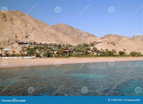 Red Sea Coast in Israel stock photo. Image of beach, destination - 17836198