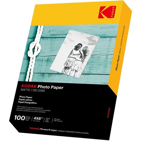 Kodak 4R Matte Photo Paper - 100 Sheets | BIG W