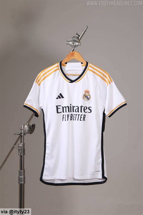 Real Madrid 23-24 Home Kit Again Spotted For Sale - Footy Headlines