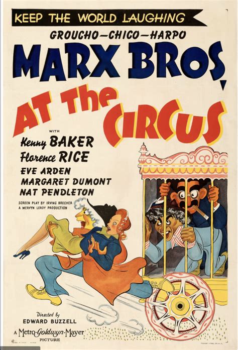 Sell Your 1939 Marx Bros at The Circus One Sheet Movie Poster Style D