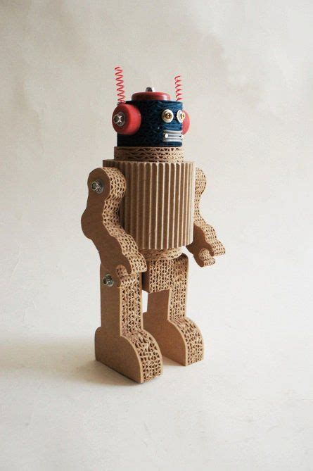 RIKA | Cardboard toys, Cardboard robot, Cardboard crafts