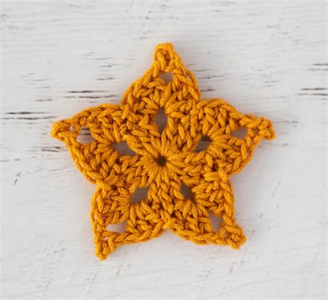 Easy Crochet Star Pattern - Crochet 365 Knit Too