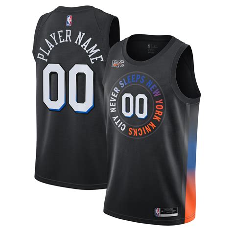 New York Knicks 2021 City Edition Swingman Custom Jersey