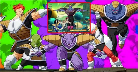 The Ginyu Force strikes a "special" pose while in the presence of Shenron as seen in this funny ...