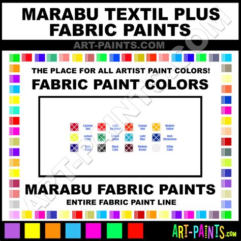 Marabu Textil Plus Fabric Textile Paint Colors - Marabu Textil Plus Paint Colors, Textil Plus ...